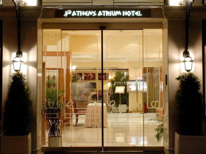 Athens Atrium Hotel & Jacuzzi Suites Dış mekan fotoğraf